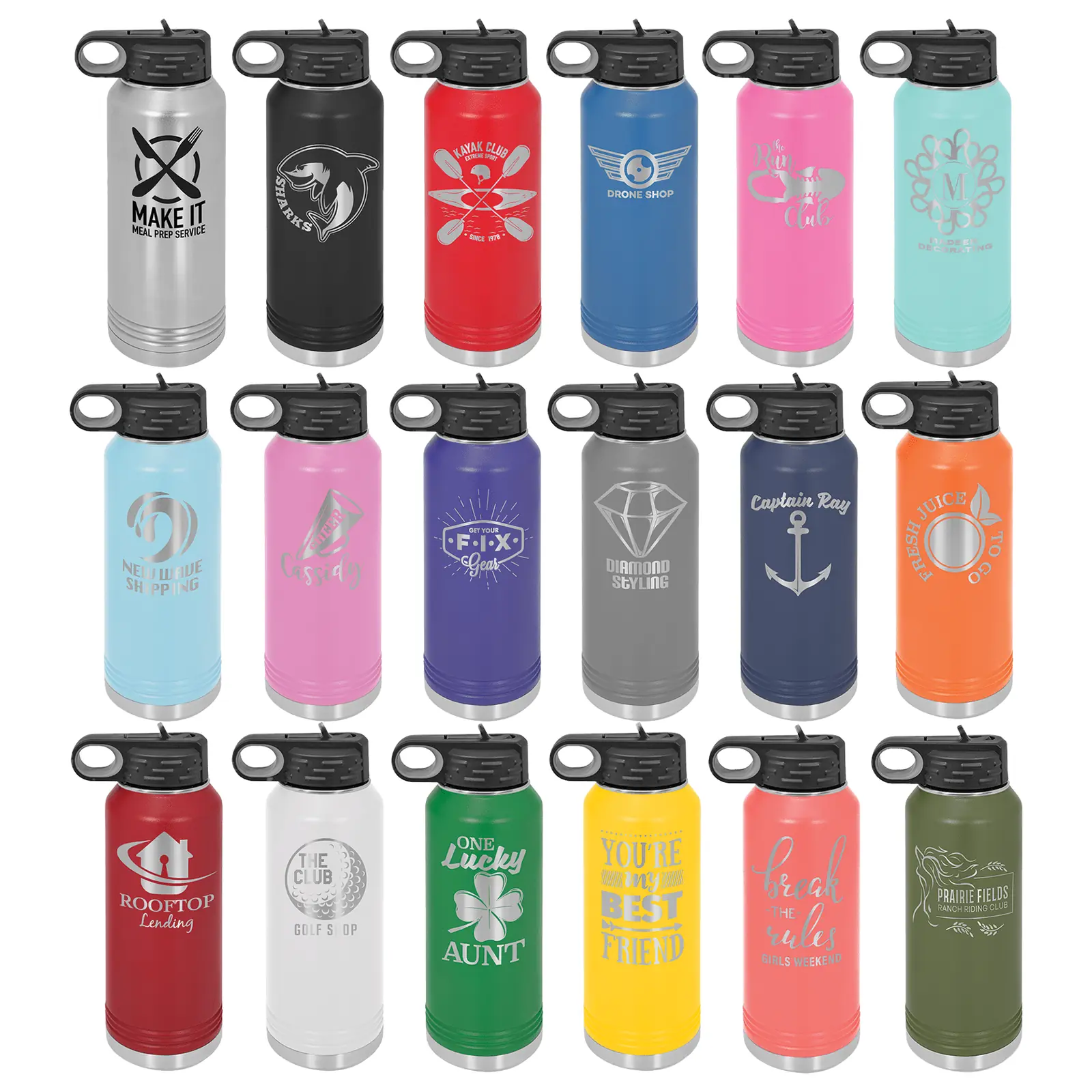 32oz Water Bottle - Image 2
