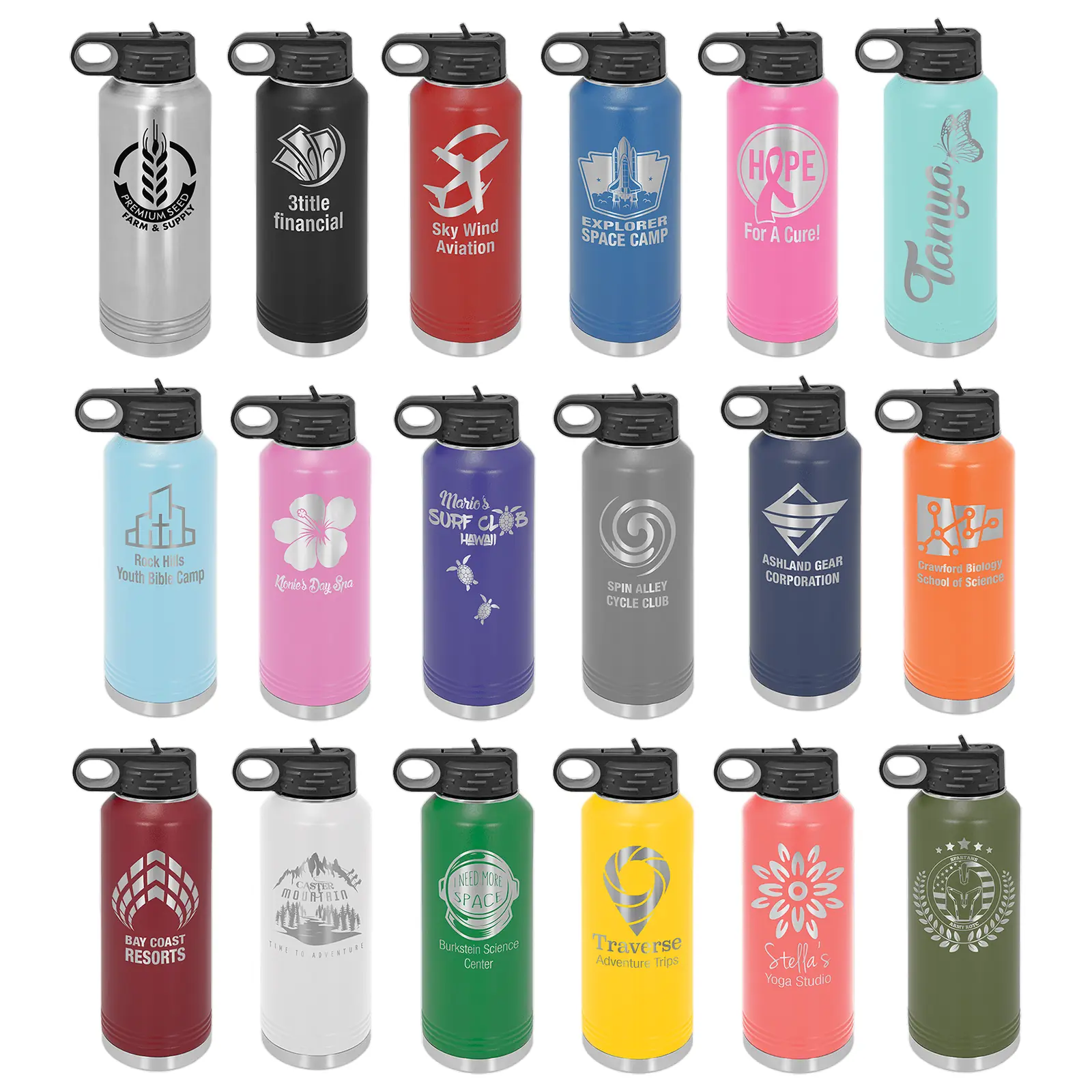 40oz Water Bottle - Image 2