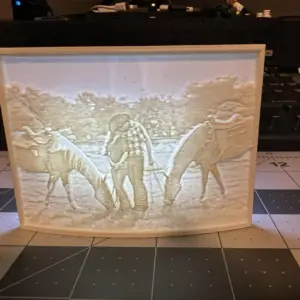 Custom engraved work by Kowalski Designs